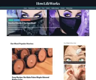 Howlifeworks.com(How Life Works) Screenshot
