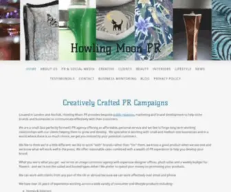 Howlingmoonpr.co.uk(Homes & Lifestyle PR) Screenshot