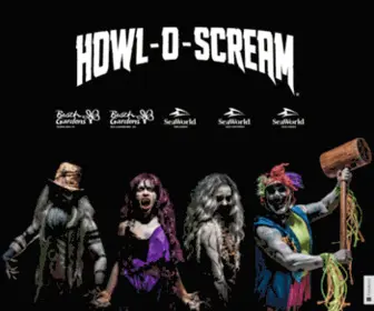 Howloscream.com(Howl-O-Scream) Screenshot