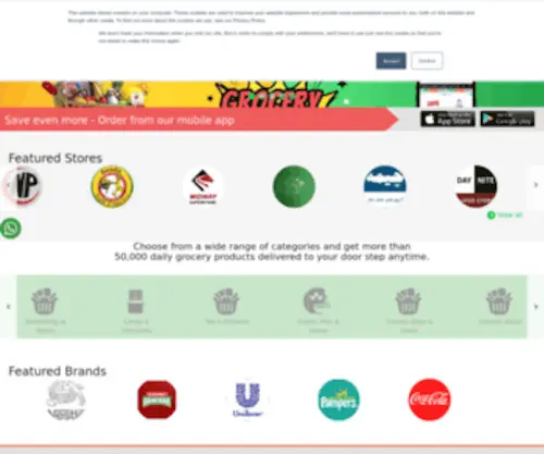Howmuch.pk(Best Online Grocery Store in Pakistan) Screenshot