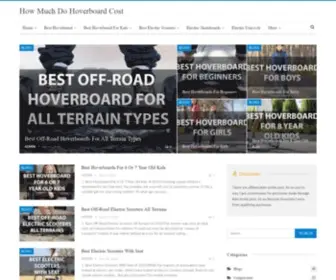Howmuchdohoverboardcost.com(How Much Do Hoverboard Cost) Screenshot