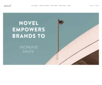 Hownovel.co(Novel Marketing Agency St) Screenshot