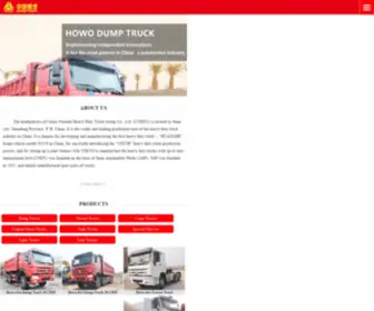 Howogroup.com(Sinotruk Howo Trucks China) Screenshot