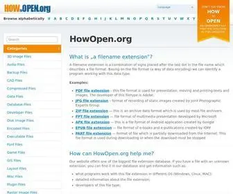 Howopen.org(Howopen) Screenshot
