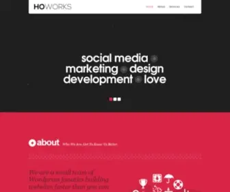 Howorks.com(Wordpress Development Studio in Singapore) Screenshot