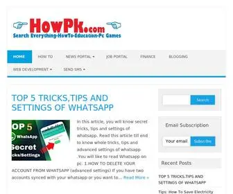 Howpk.com(How to do this) Screenshot