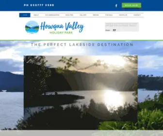 HowQuavalleyresort.com.au(Howqua Valley Holiday Park) Screenshot