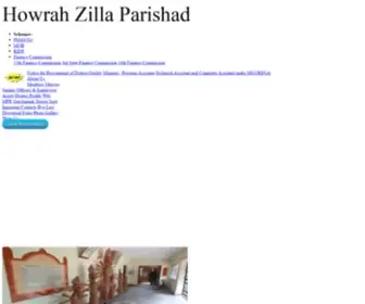 HowrahZilaparishad.in(Howrah Zilla Parishad) Screenshot