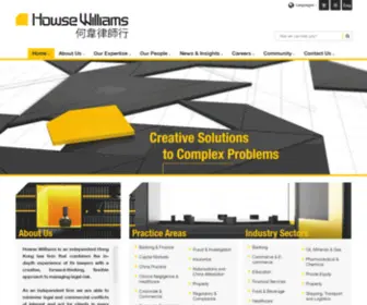 Howsewilliams.com(Howse williams) Screenshot