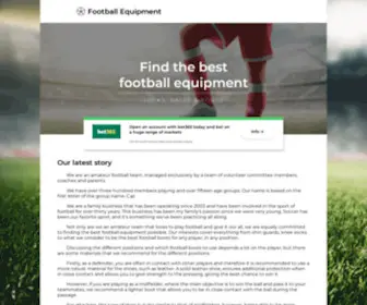 Howsliferightnow.com(Football Equipment) Screenshot