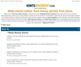 Howto-Makemoney.com(Make money online fast and easy) Screenshot