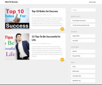 Howto-Success.com(Howto Success) Screenshot