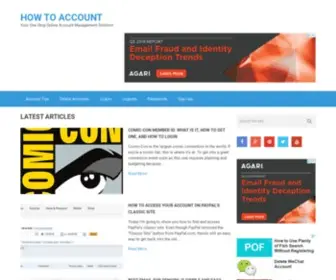 Howtoaccount.com(How To Account) Screenshot