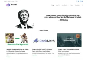 Howtobd.com(Find Your Solution) Screenshot