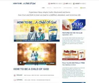 Howtobeachildofgod.com(How To Be A Child Of God) Screenshot