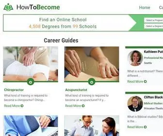 Howtobecome.com(How To Become) Screenshot