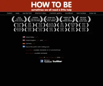 Howtobemovie.com(How To Be Movie) Screenshot