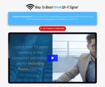 Howtoboostwifisignal.com(How To Boost Your WiFi Signal) Screenshot