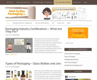 Howtobuypackaging.com(How to Buy Packaging) Screenshot