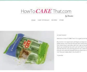 Howtocakethat.com(How To CAKE That) Screenshot