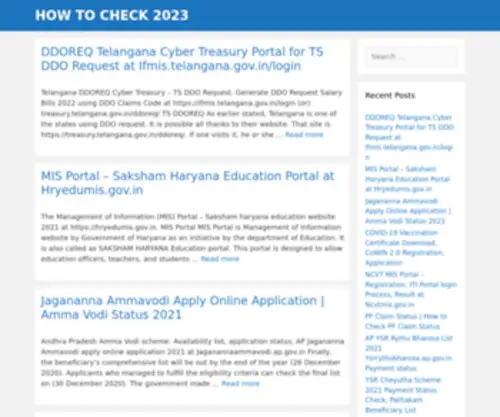 Howtocheck.in(HOW TO CHECK 2023) Screenshot