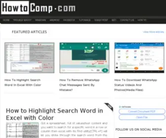 Howtocomp.com(Howtocomp) Screenshot
