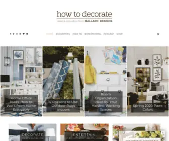 Howtodecorate.com(How To Decorate) Screenshot
