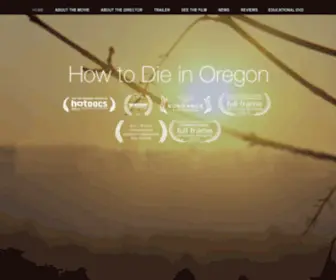 Howtodieinoregon.com(How to Die in Oregon) Screenshot