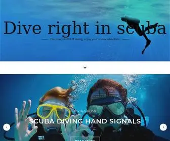 Howtodivescuba.com(Scuba Diving Blog) Screenshot