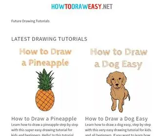 Howtodraweasy.net(How to Draw Easy) Screenshot