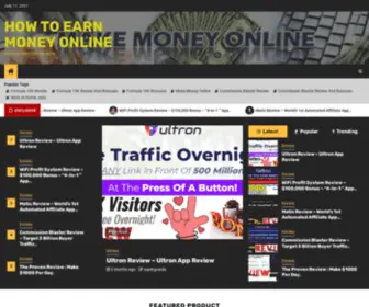 Howtoearnmoneyonlinenow.com(How To Earn Money Online) Screenshot