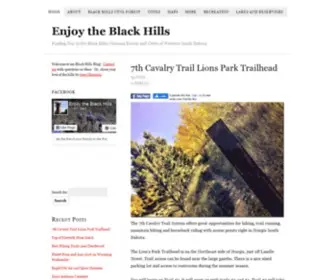 Howtoenjoytheblackhills.com(Finding Fun in the Black Hills National Forest and Cities of Western South Dakota) Screenshot