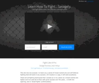 Howtofightnow.com(Fight Smart) Screenshot