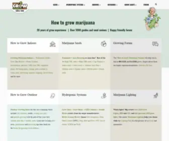 Howtogrowmarijuana.com(How to Grow Marijuana) Screenshot