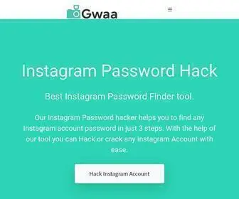 Howtohack.me(Instagram Password Finder) Screenshot