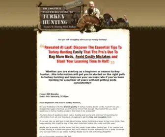 Howtohuntturkey.com(How To Hunt Turkey) Screenshot