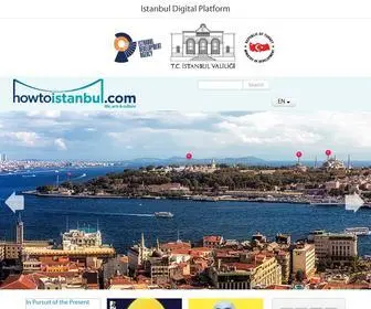 Howtoistanbul.com(The official website of Istanbul) Screenshot