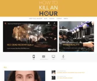 Howtokillanhour.com(How To Kill An Hour) Screenshot