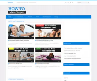 Howtomadesimple.com(Main Home) Screenshot