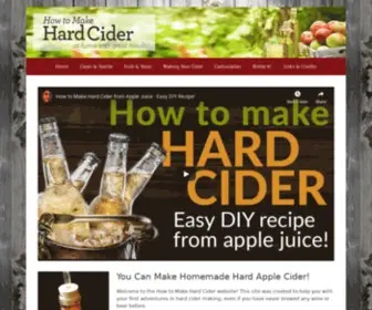 Howtomakehardcider.com(Easy recipe) Screenshot