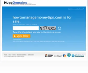Howtomanagemoneytips.com(Tips on budgeting) Screenshot
