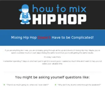 Howtomixahiphopsong.com(How to Mix Hip Hop) Screenshot