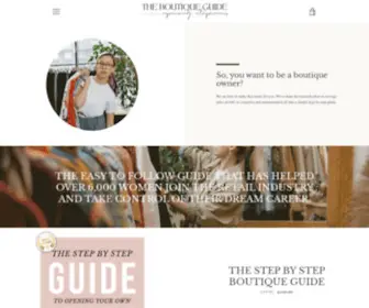 Howtoopenaboutique.com(Step by Step Boutique Guide) Screenshot