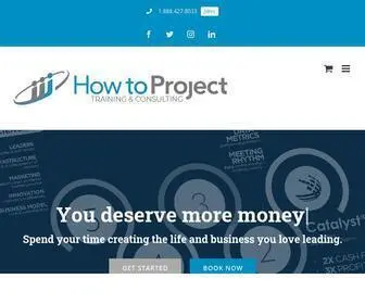 Howtoproject.ca(Improve Teamwork with Advanced Training & Consulting) Screenshot