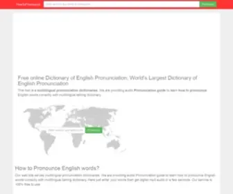 Howtopronounce.co.in(Learn English Pronunciation) Screenshot