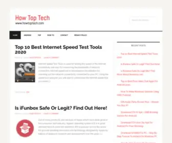Howtoptech.com(Ultimate Tech Blog) Screenshot