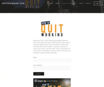 Howtoquitworking.com(The Blog of Jeff Steinmann) Screenshot