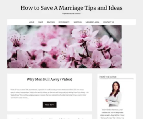 Howtosaveamarriagetips.com(How to Save A Marriage Tips and Ideas) Screenshot