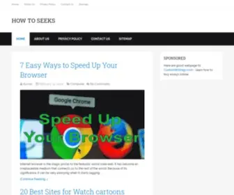 Howtoseeks.org(How To Seeks) Screenshot