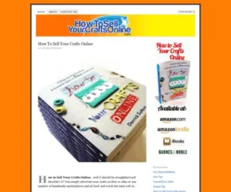 Howtosellyourcraftsonline.com(How To Sell Your Crafts Online) Screenshot